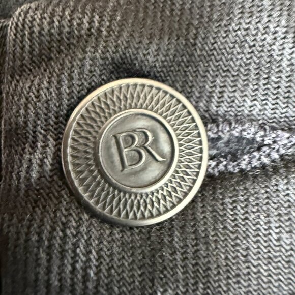 BANANA REPUBLIC Women's EUC‎ Luxe Mid-Rise Straight Pleated Jeans | Size 31/12 P - Picture 9 of 13